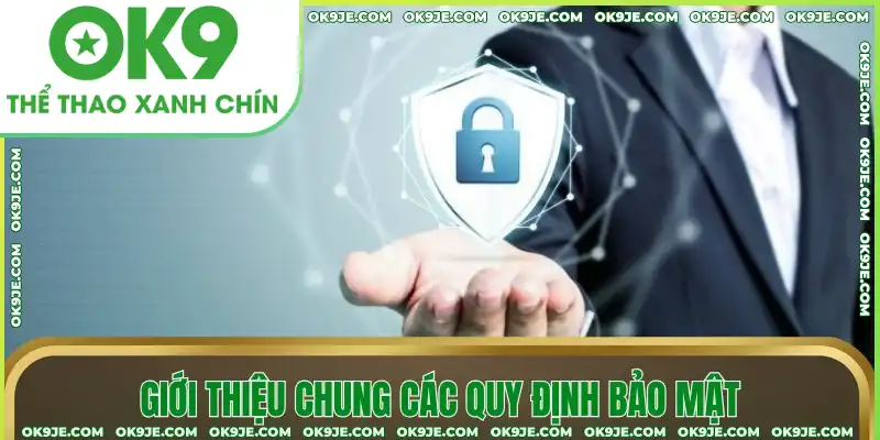 Giới thiệu chung các quy định bảo mật Giới thiệu chung các quy định bảo mật